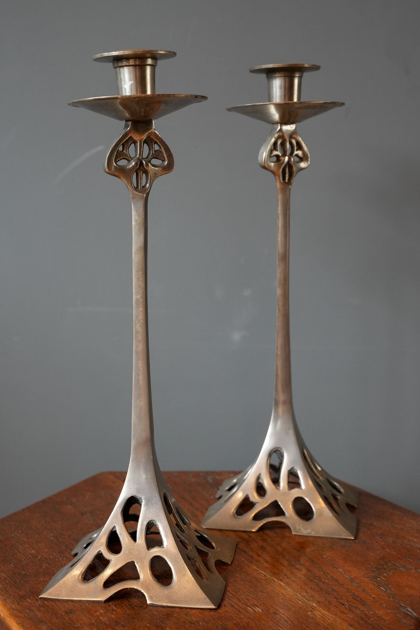 Art Nouveau Candlesticks
