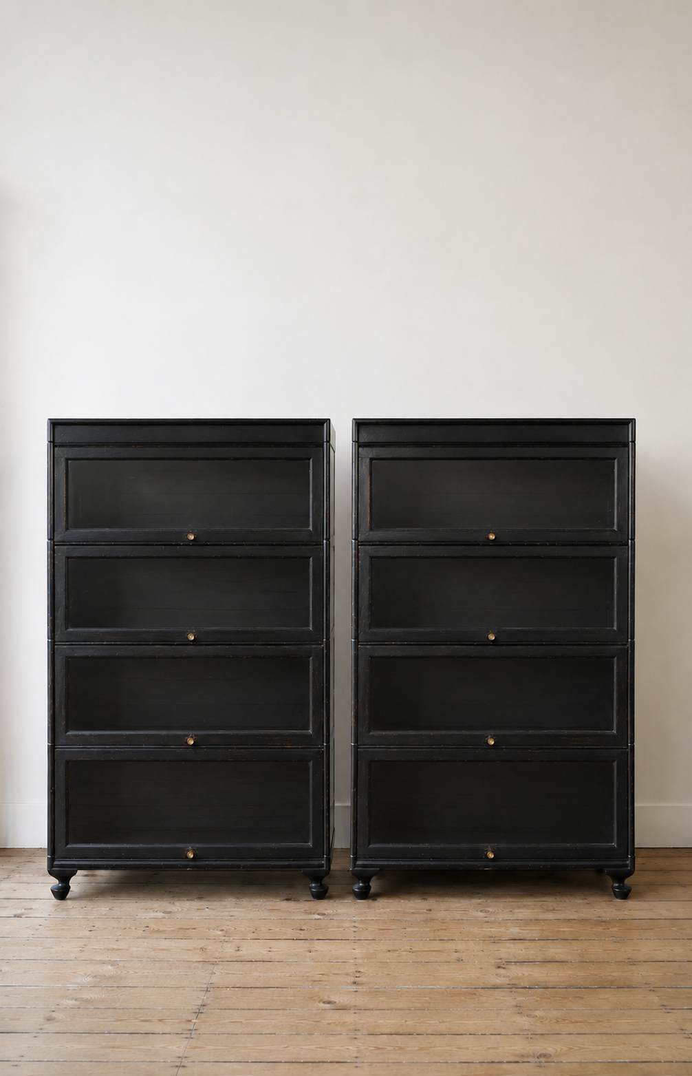 Pair of Gumm Stacking Bookcases