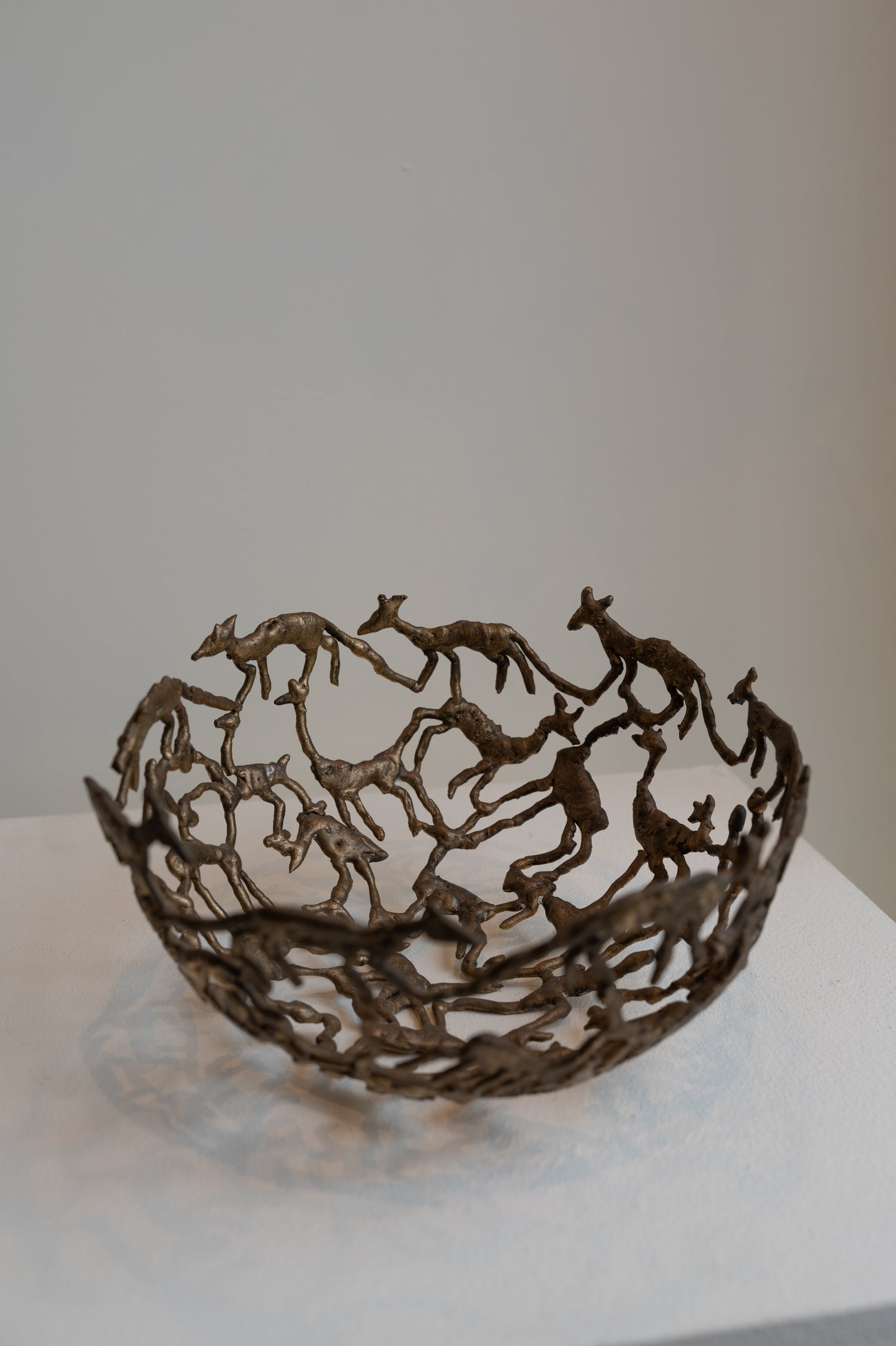 Wildlife Sculpture Bowl
