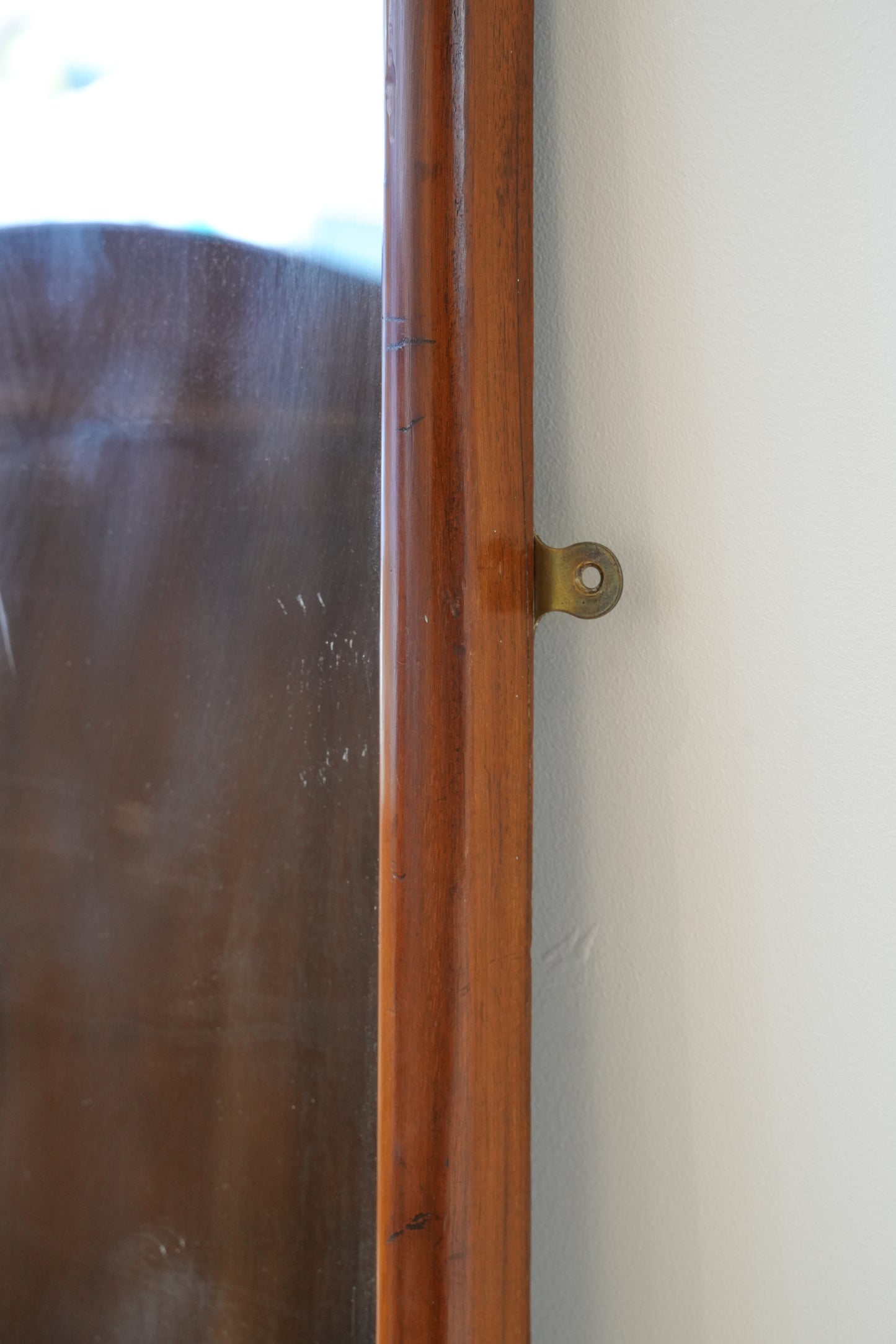 Shop Mirror in Walnut