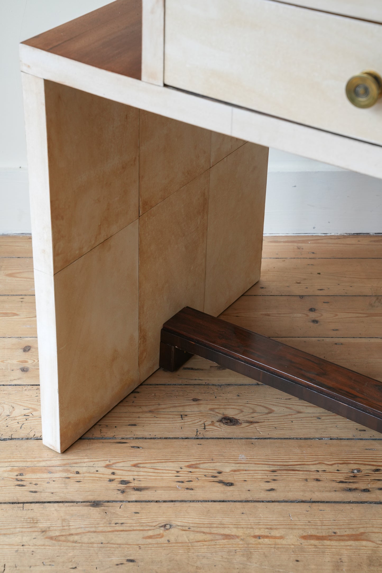 Italian Parchment Desk.