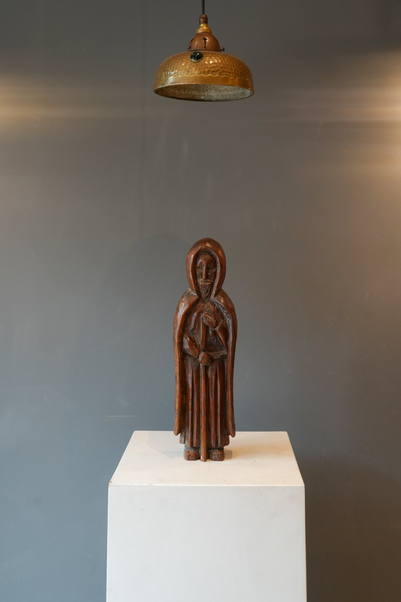 Modernist carved Shephard