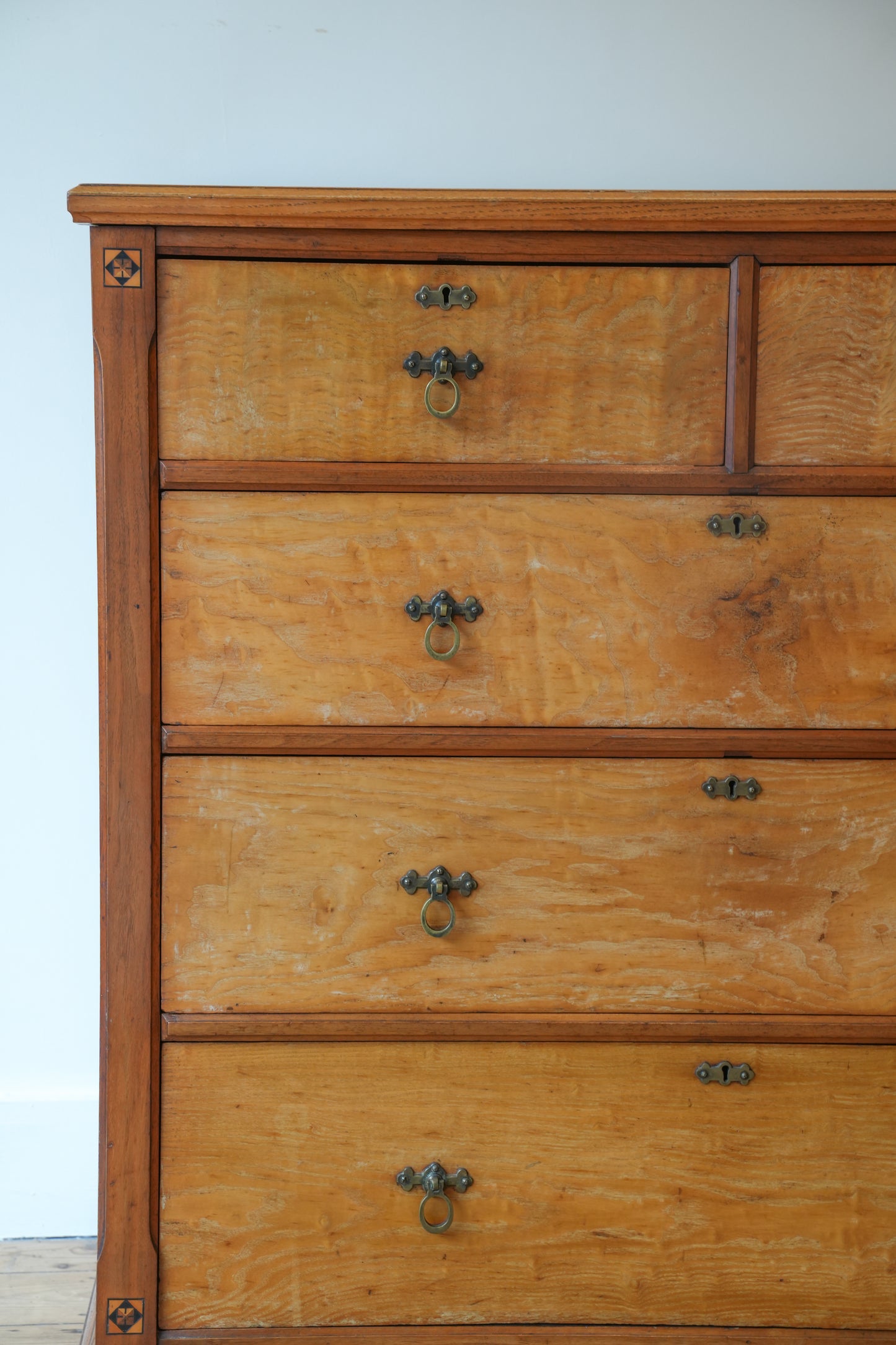 Gothic Revival Chest of Drawers, manner of Charles Bevan.