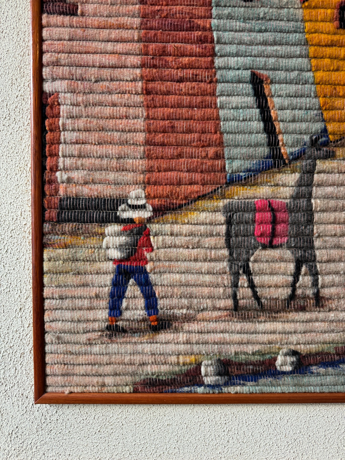 Peruvian Tapestry Scene