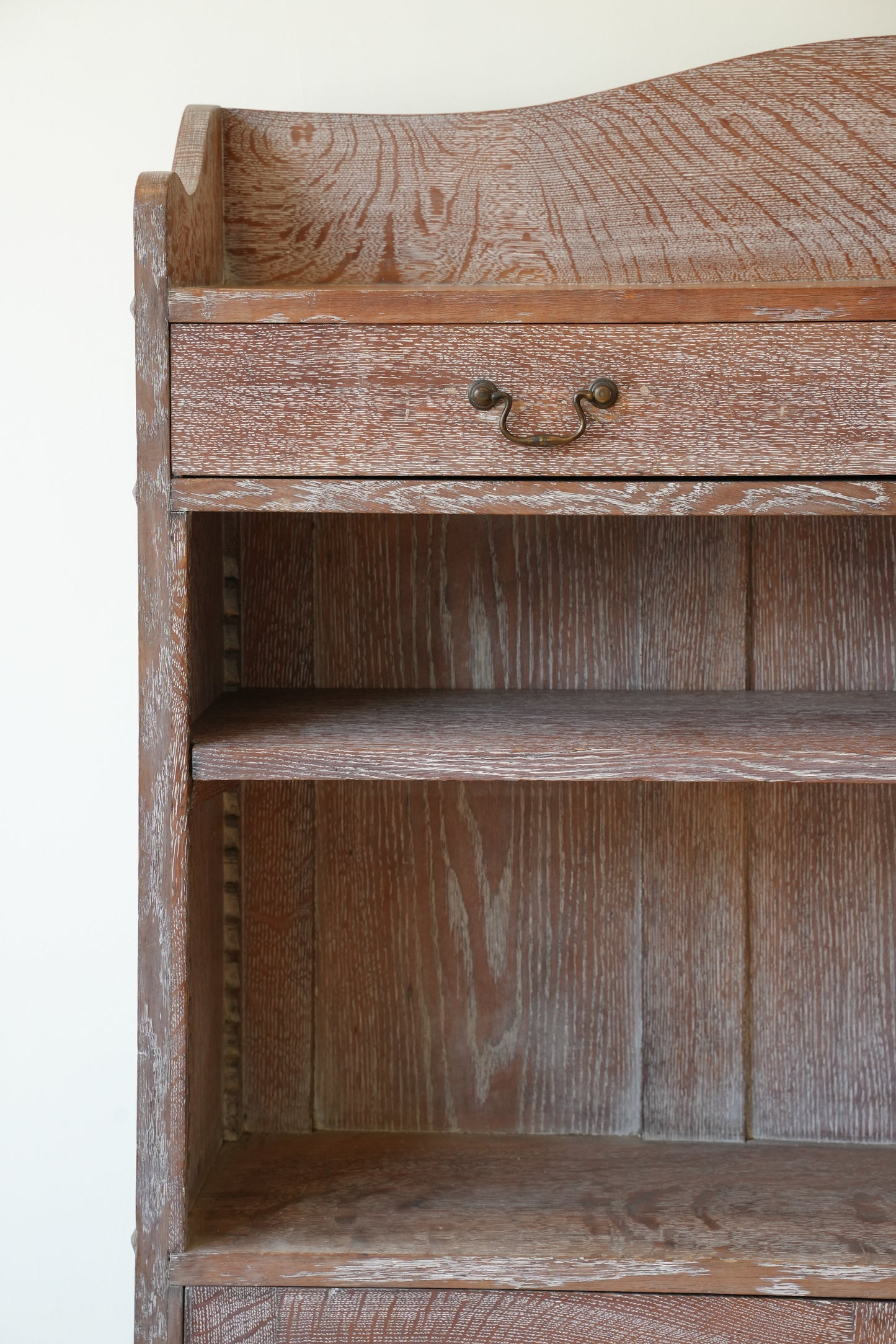 Limed Oak Heals Bookcase