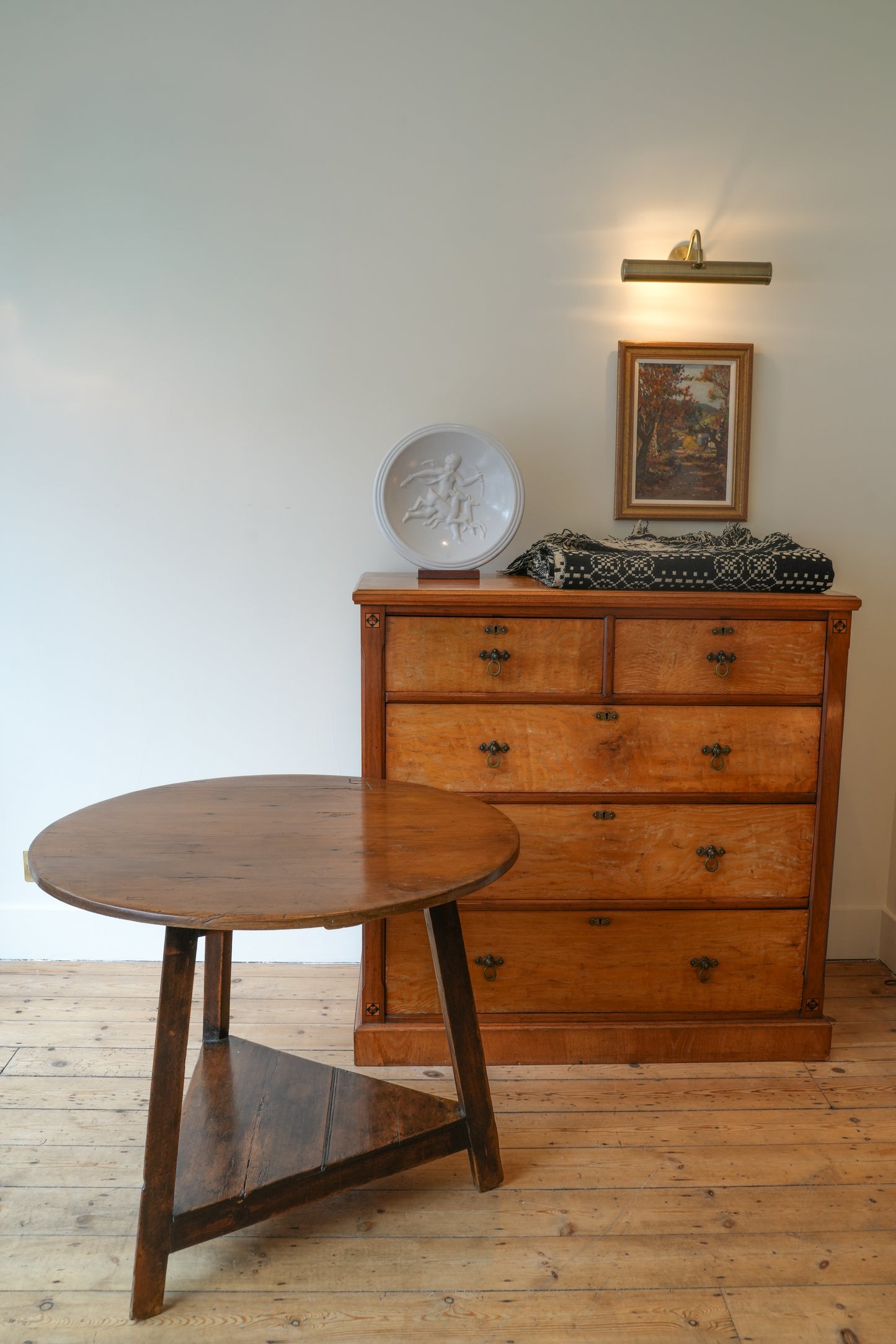 Gothic Revival Chest of Drawers, manner of Charles Bevan.