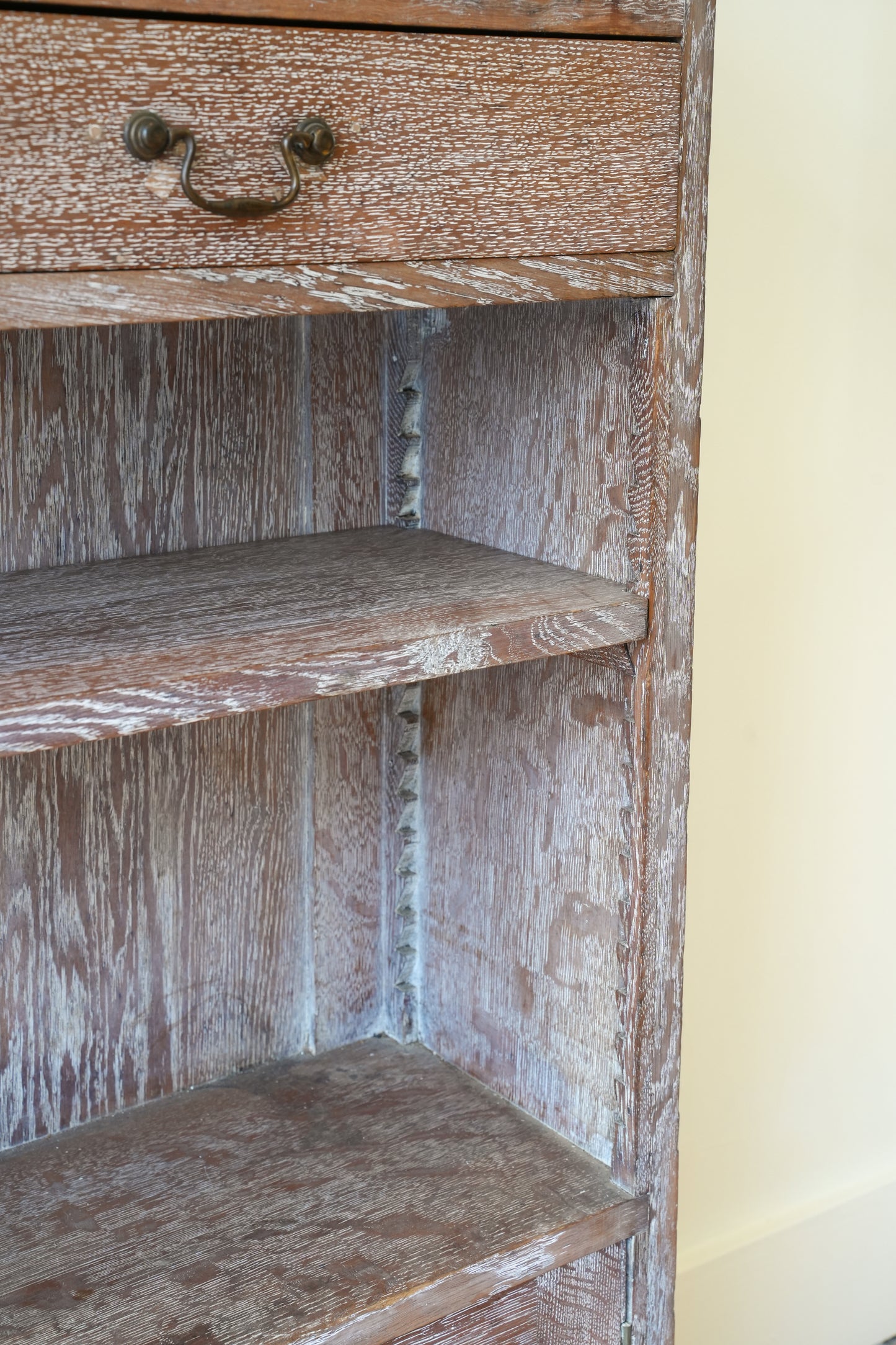 Limed Oak Heals Bookcase