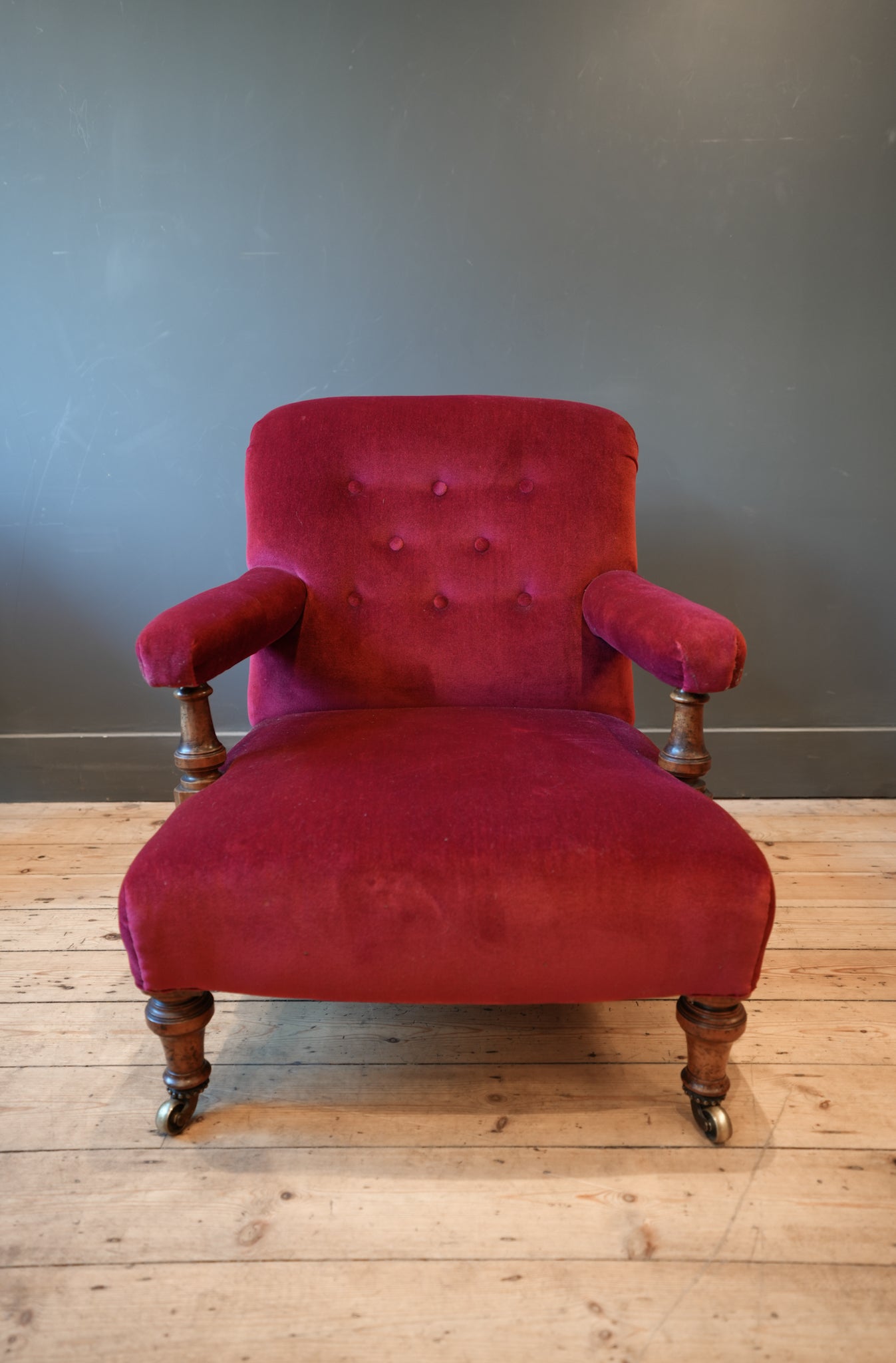 A 19th Century Holland & Sons Open Armchair