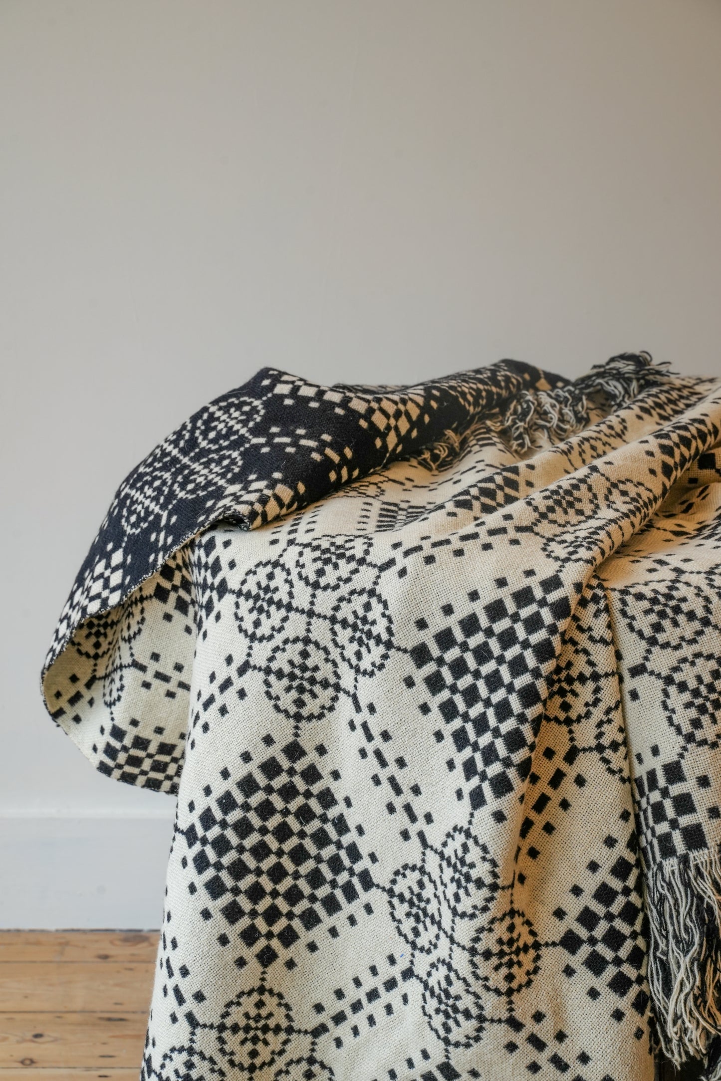 Large double sided Welsh Blanket