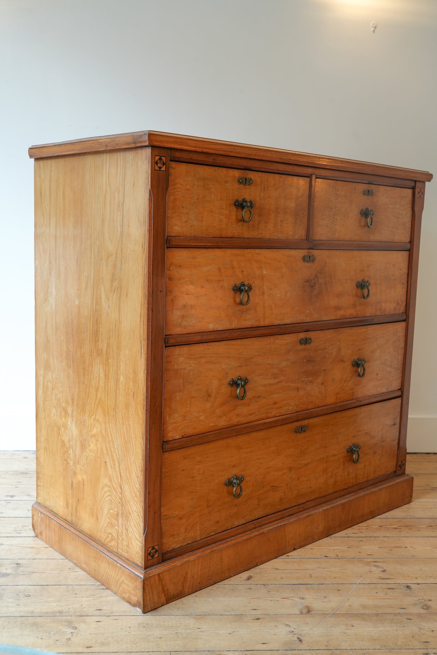 Gothic Revival Chest of Drawers, manner of Charles Bevan.