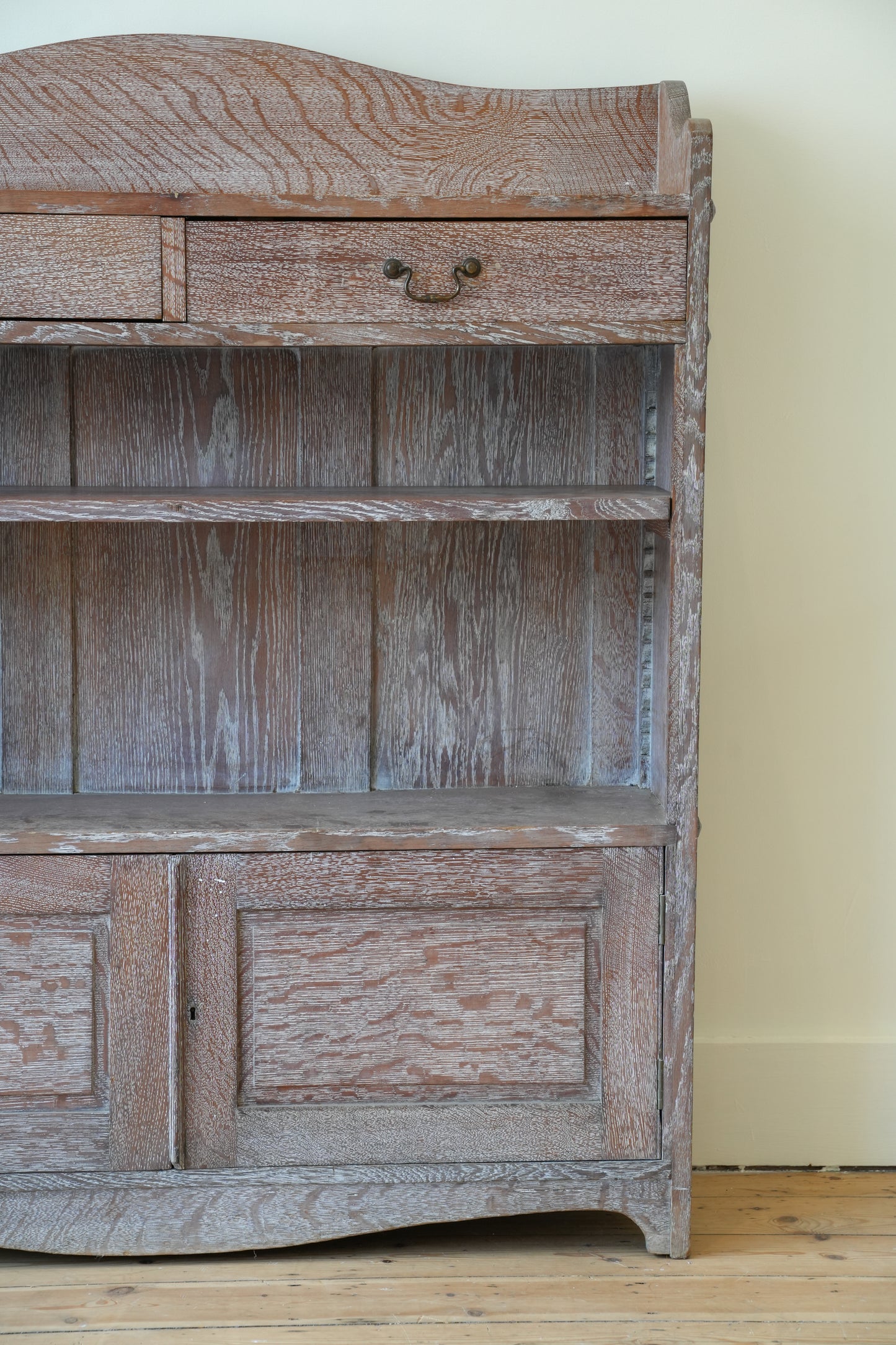 Limed Oak Heals Bookcase