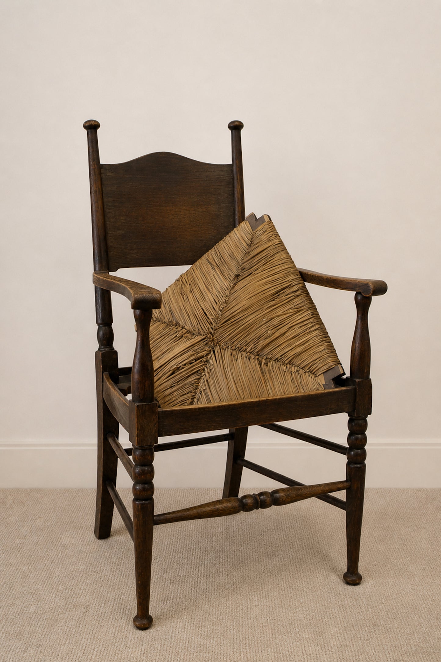 Armchair by William Birch (1820-1888).