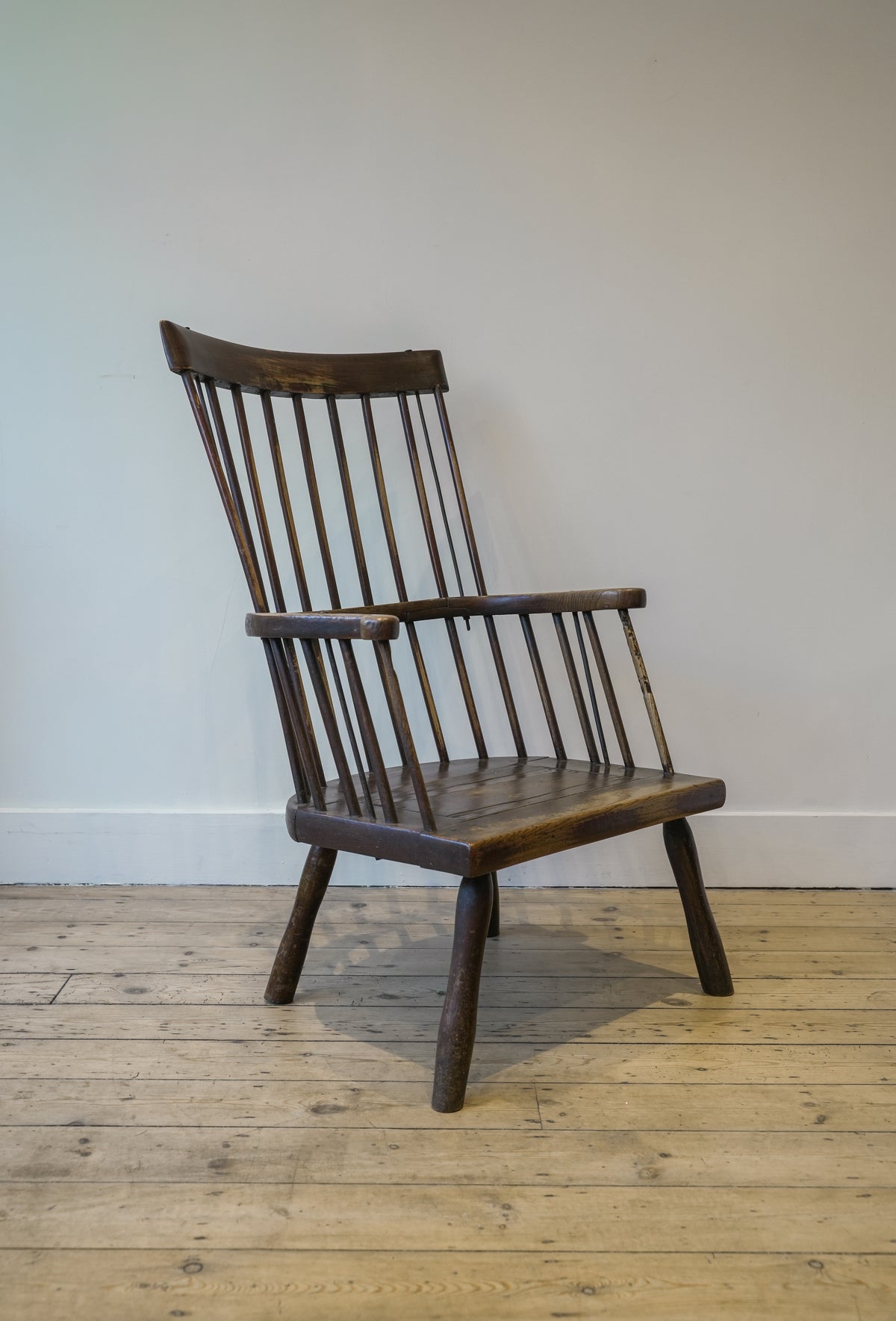 19th C Scottish Darvel Stick Back Chair.