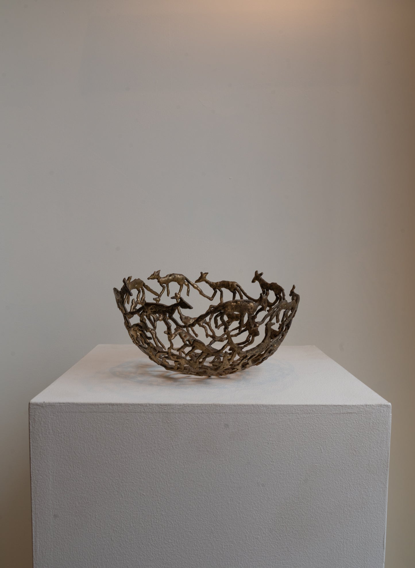 Wildlife Sculpture Bowl