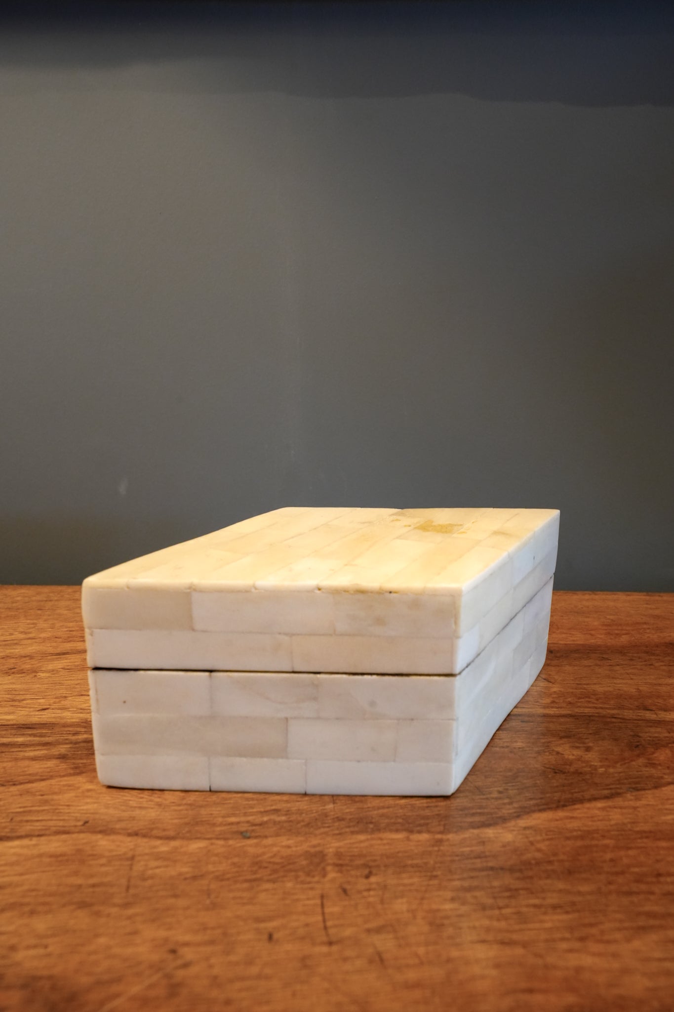 Bone trinket box
