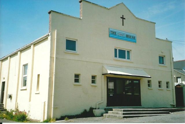 From a Welsh Cinema: A Large Moonstone Plaffonier.
