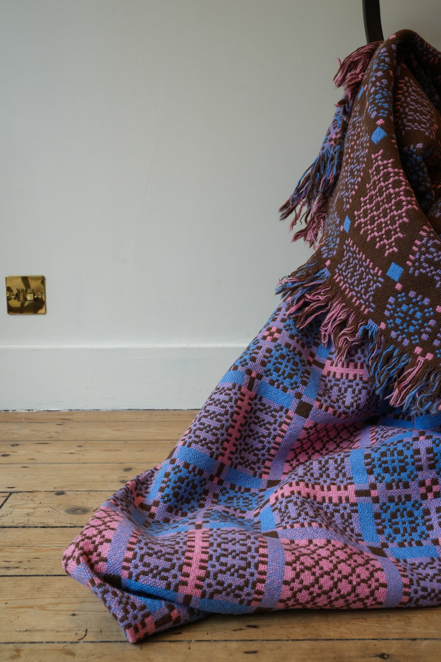 Huge traditional Welsh blanket