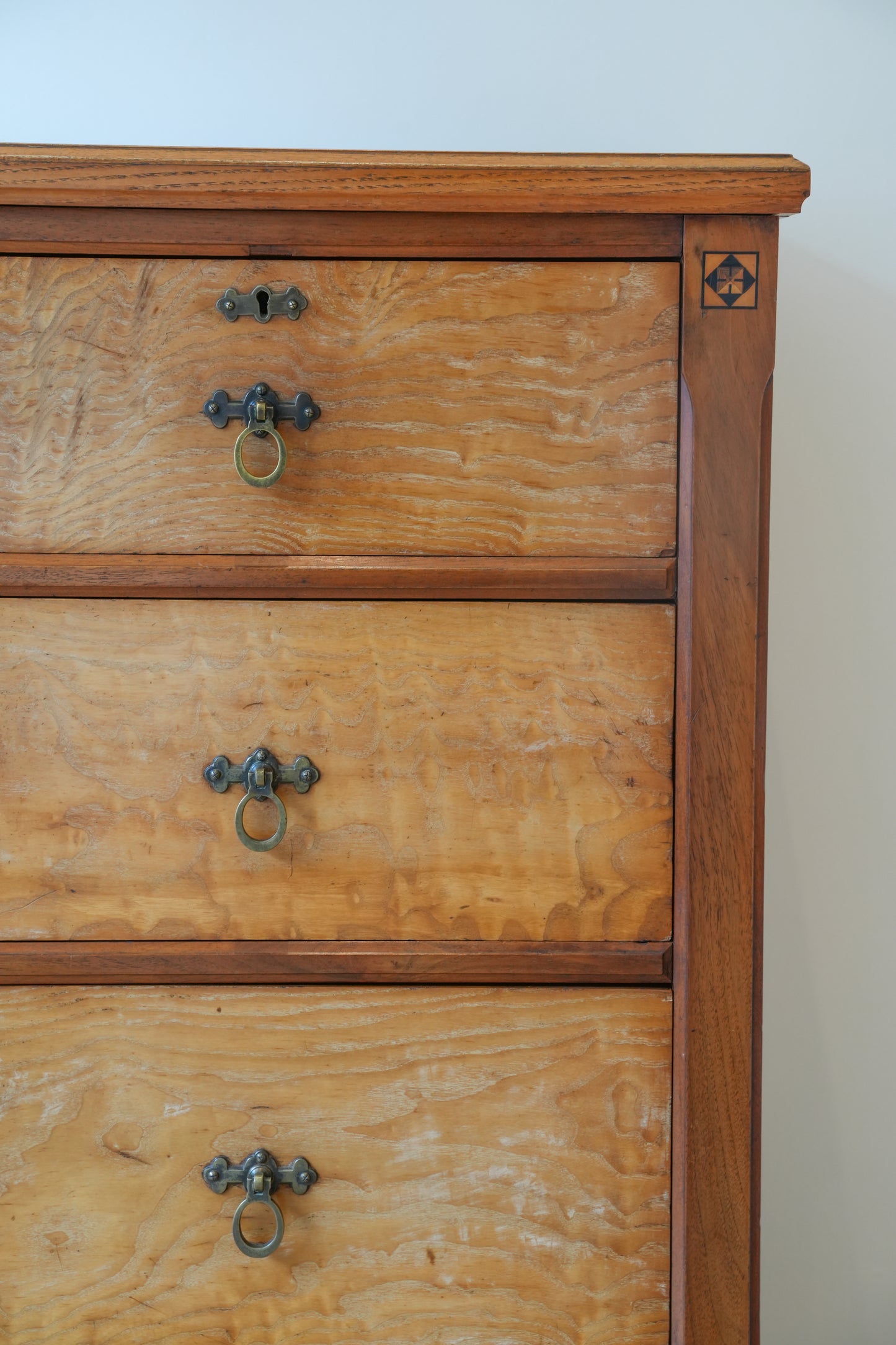 Gothic Revival Chest of Drawers, manner of Charles Bevan.