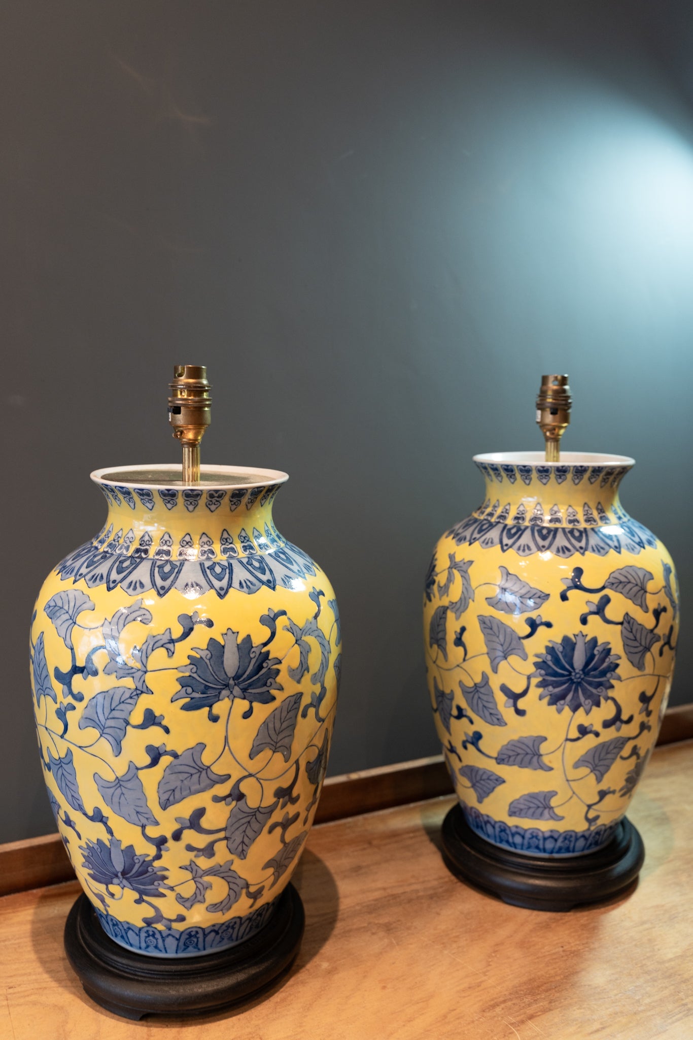 A Pair Of Decorative Lamps