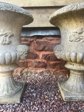 Fine pair of classical garden urns