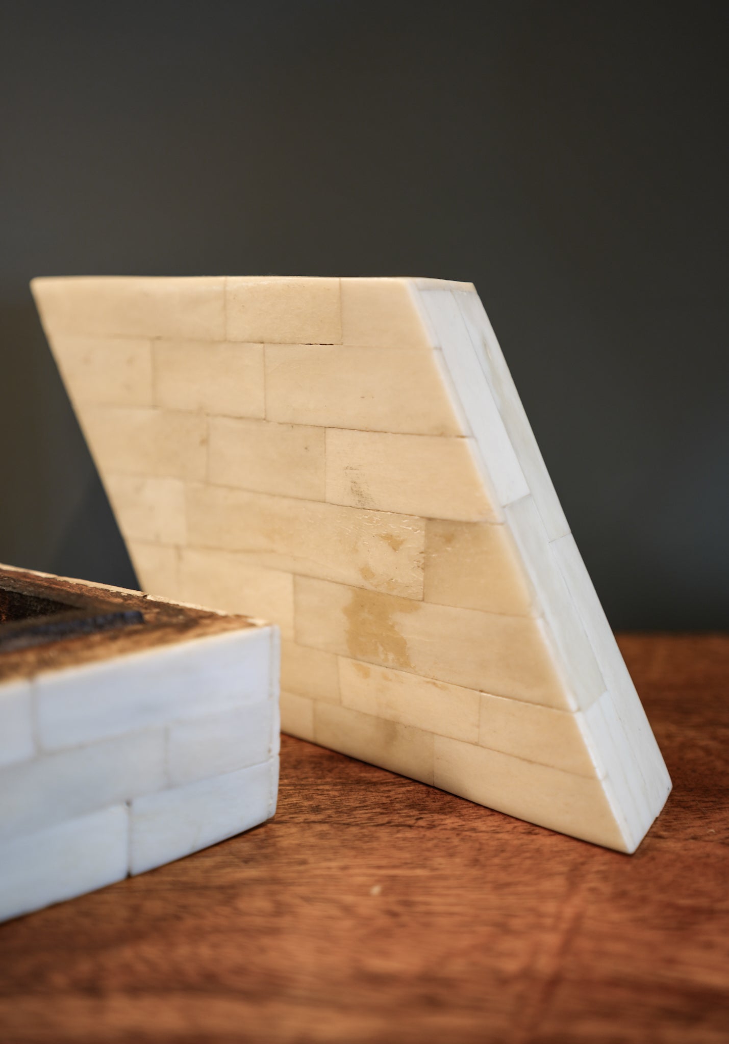 Bone trinket box