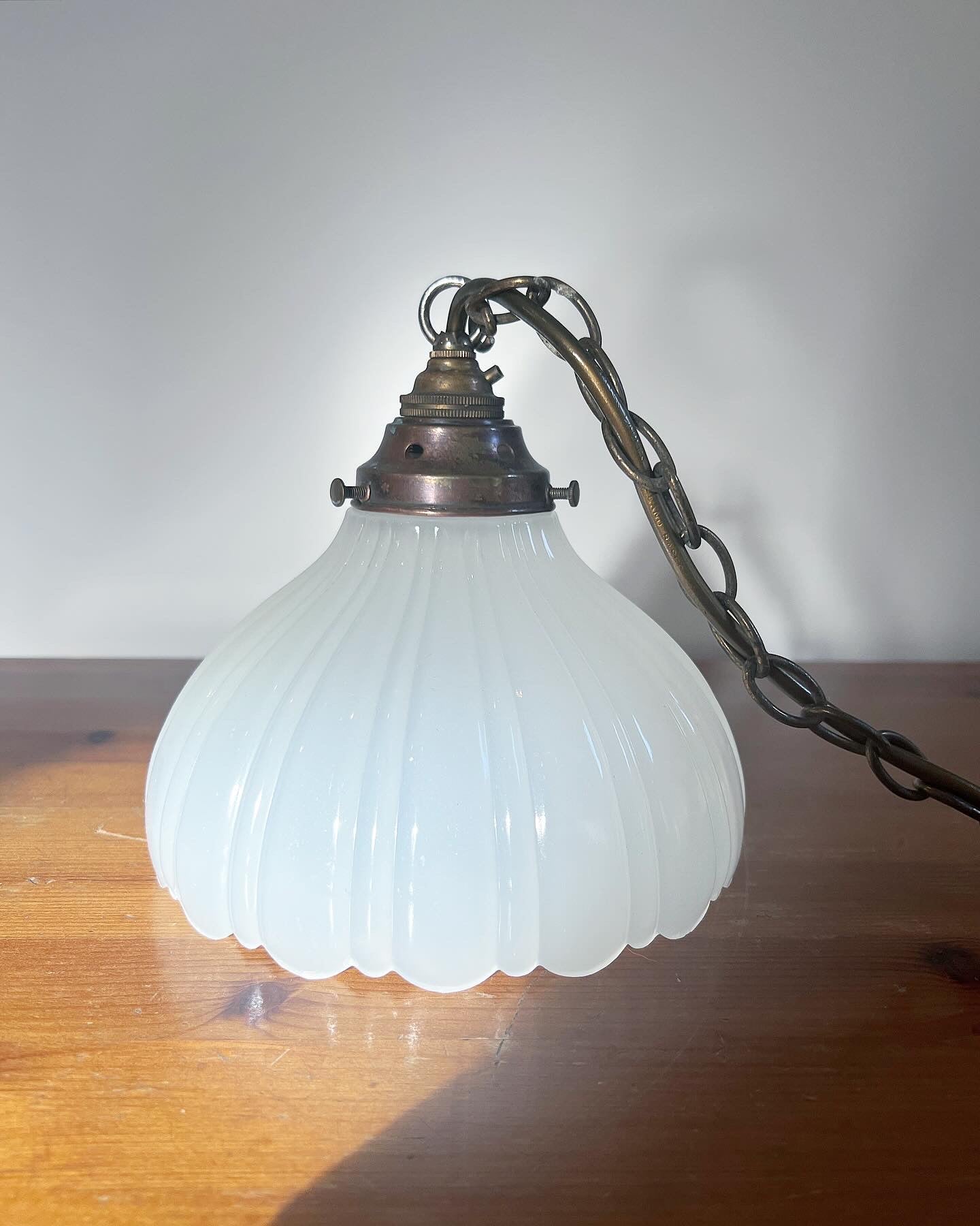 A Moonstone Pendant Light
