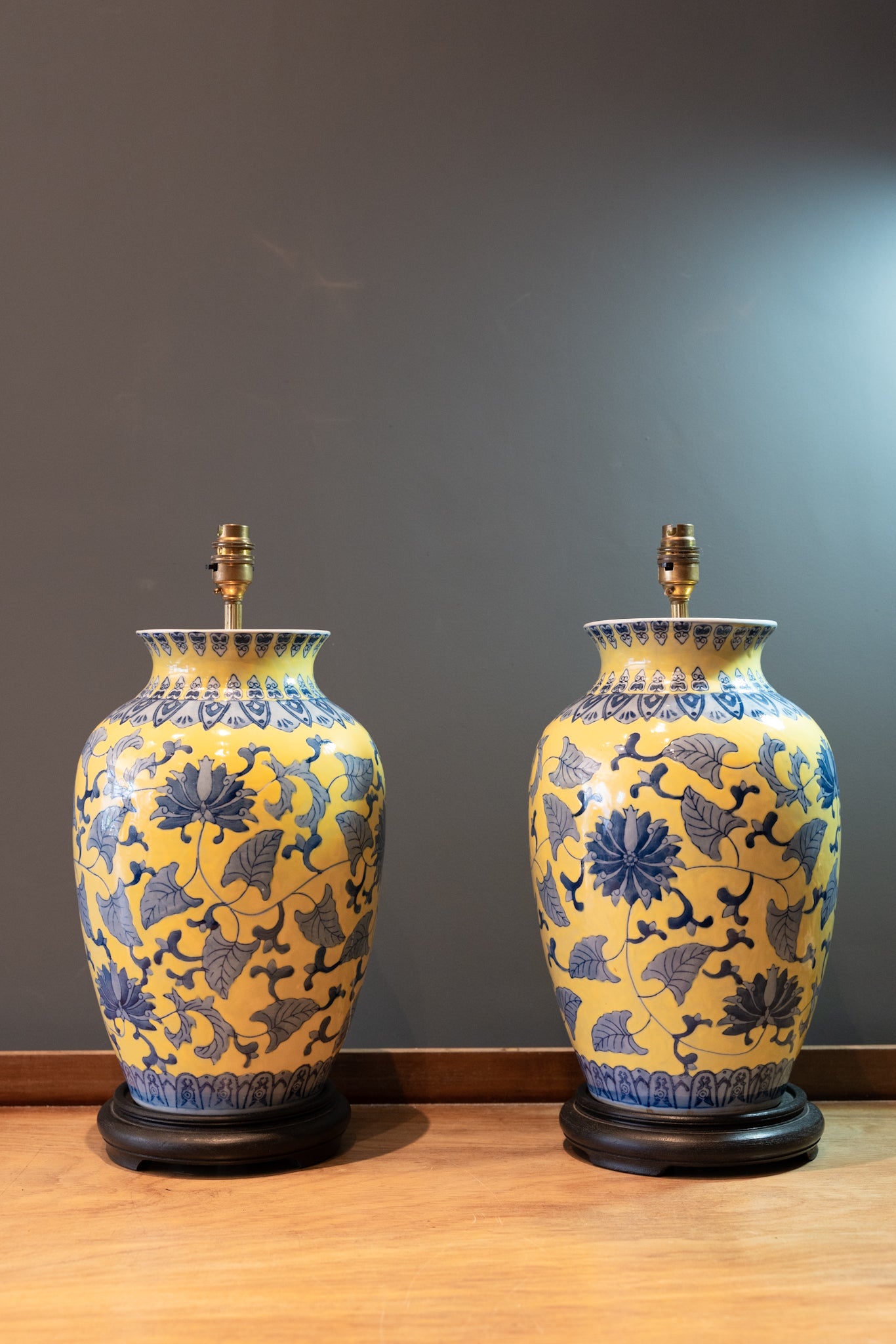 A Pair Of Decorative Lamps