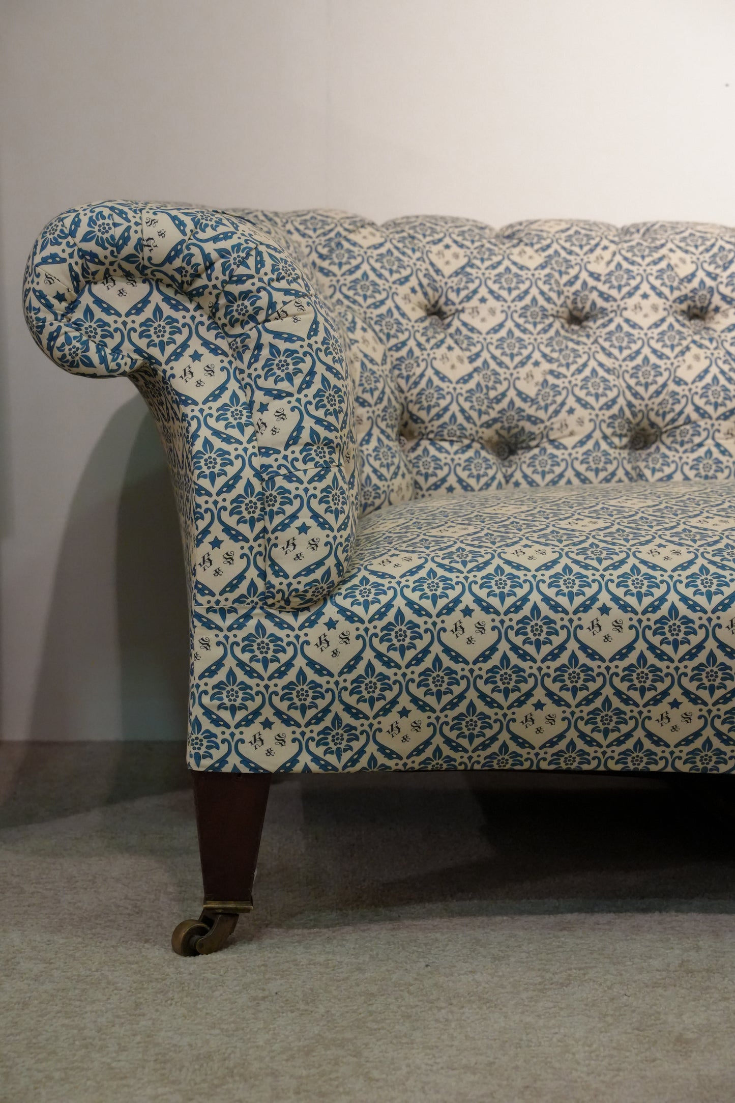 Howard & Sons Chesterfield Sofa