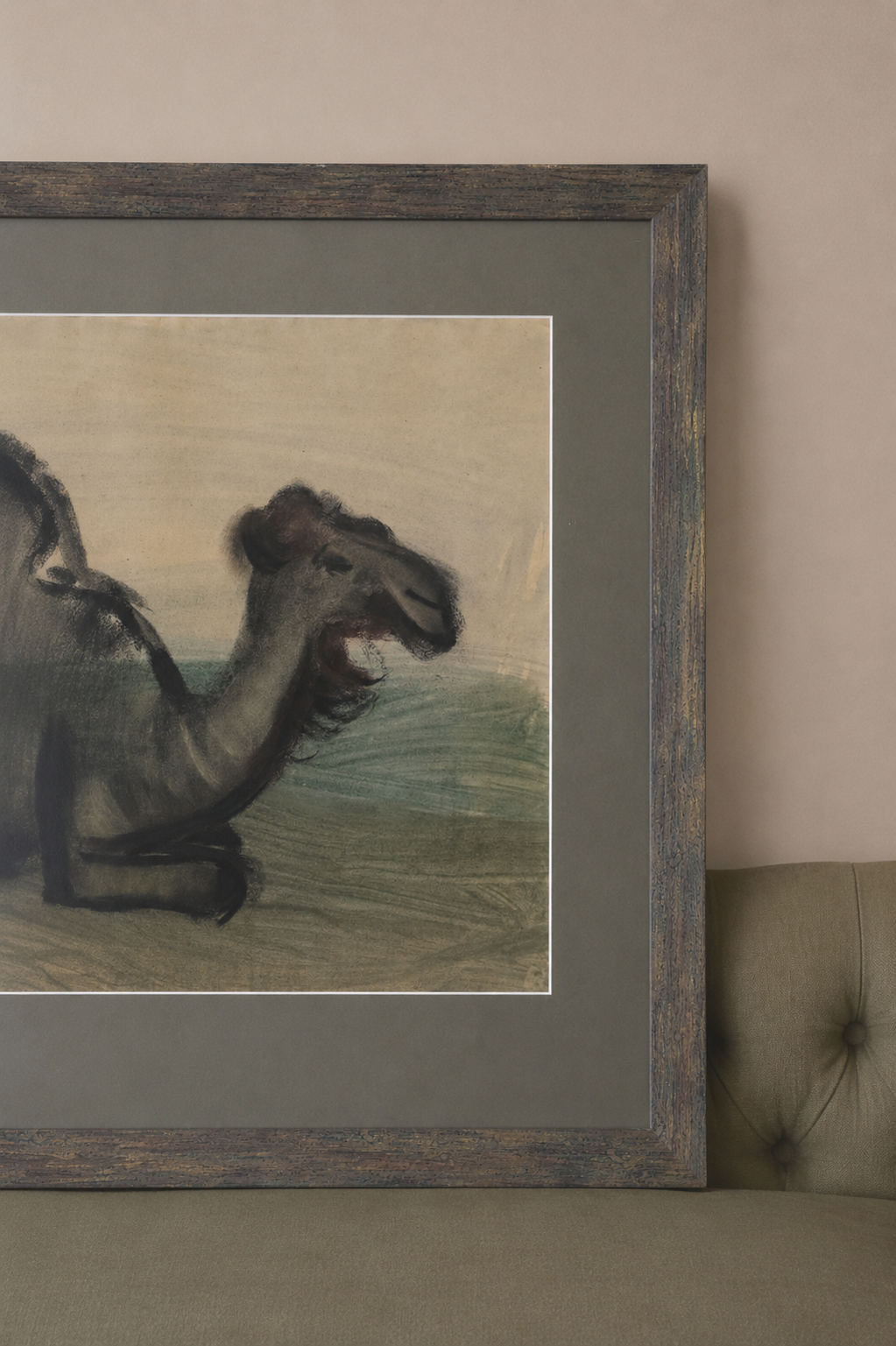 Karl May (1901-1976). Reclining Dromedary.