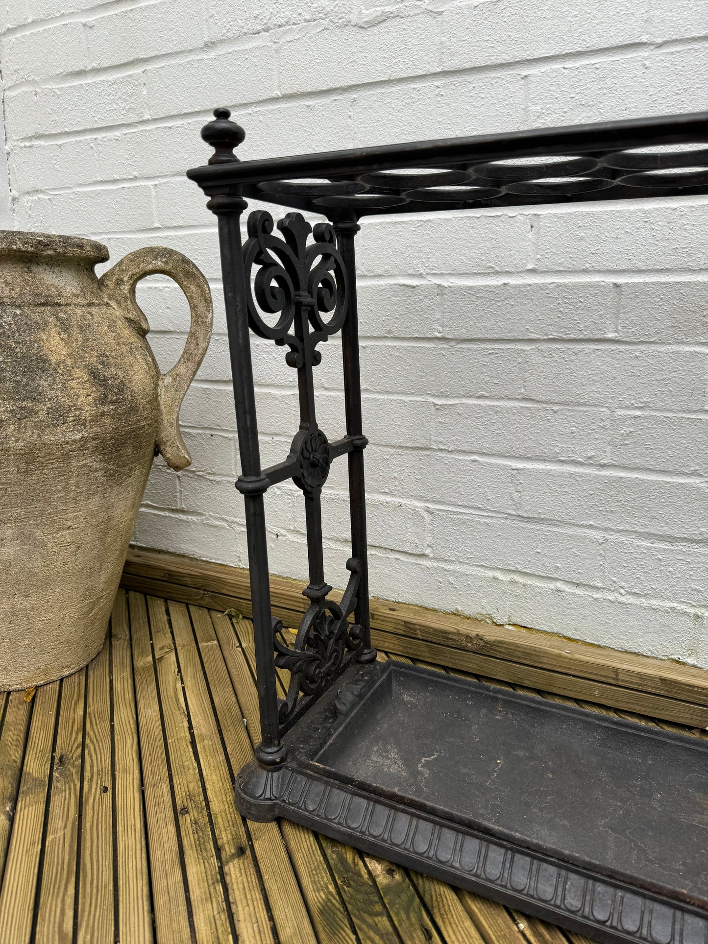 19th Century Coalbrookdale Cast Iron Stick Stand