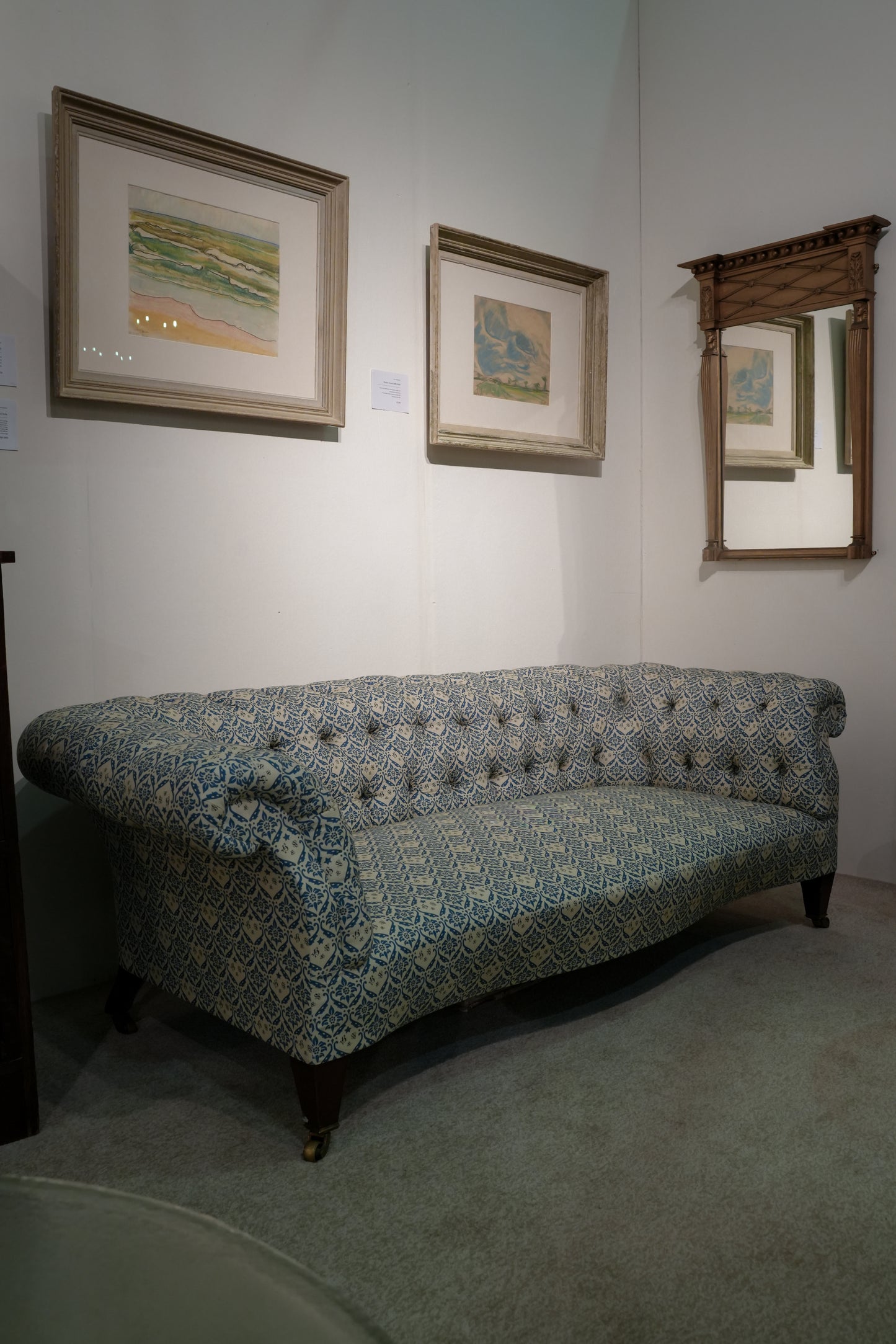 Howard & Sons Chesterfield Sofa