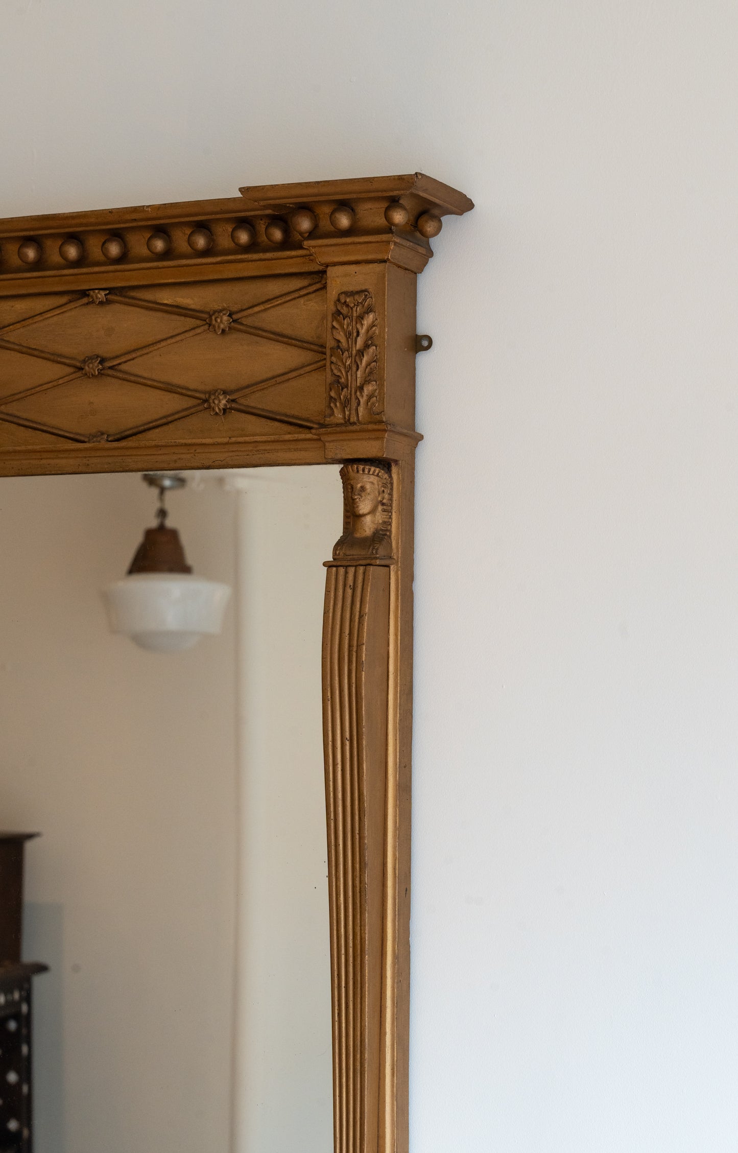 Regency Egyptian Revival Mirror