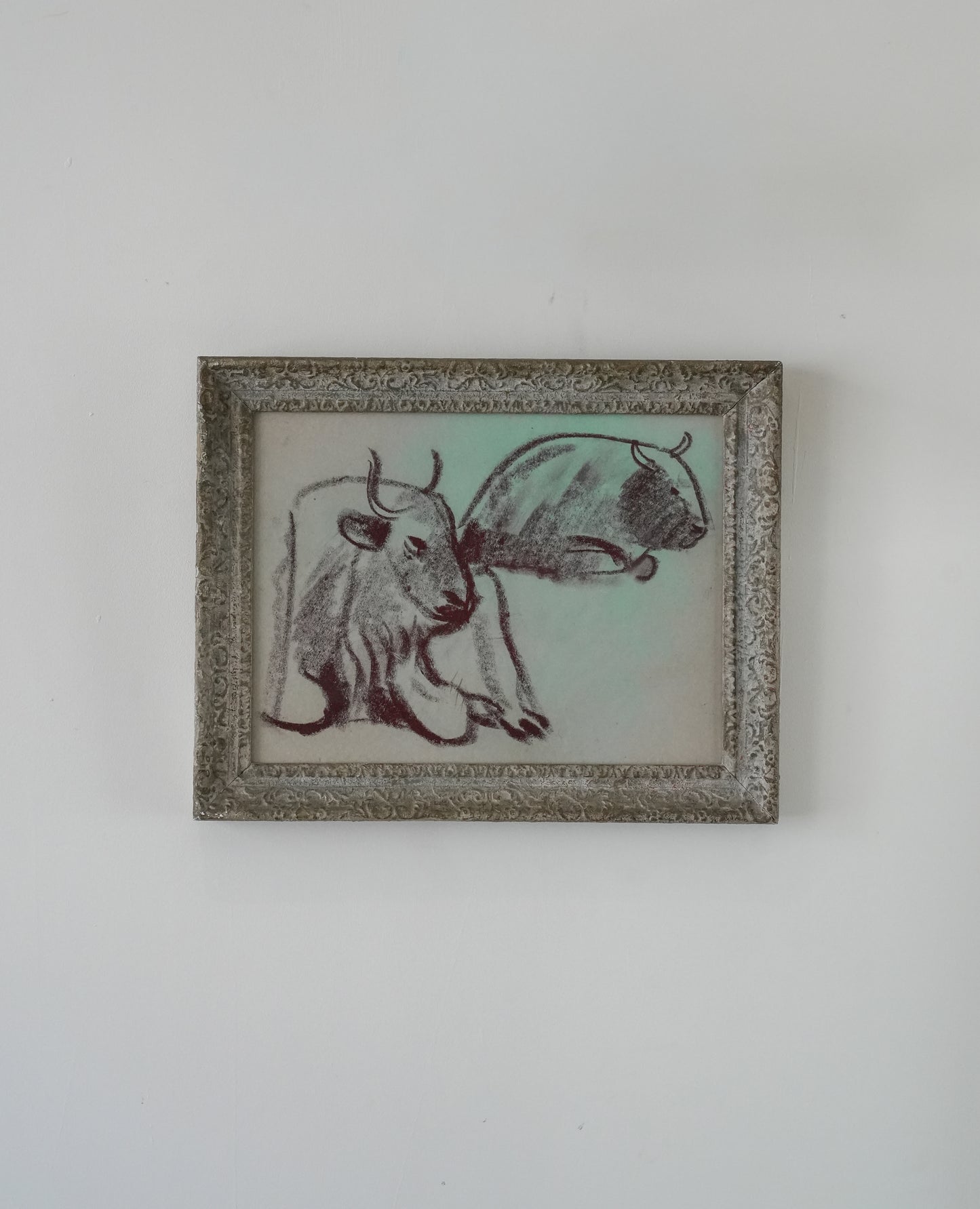 Karl May: Reclining Buffalo.