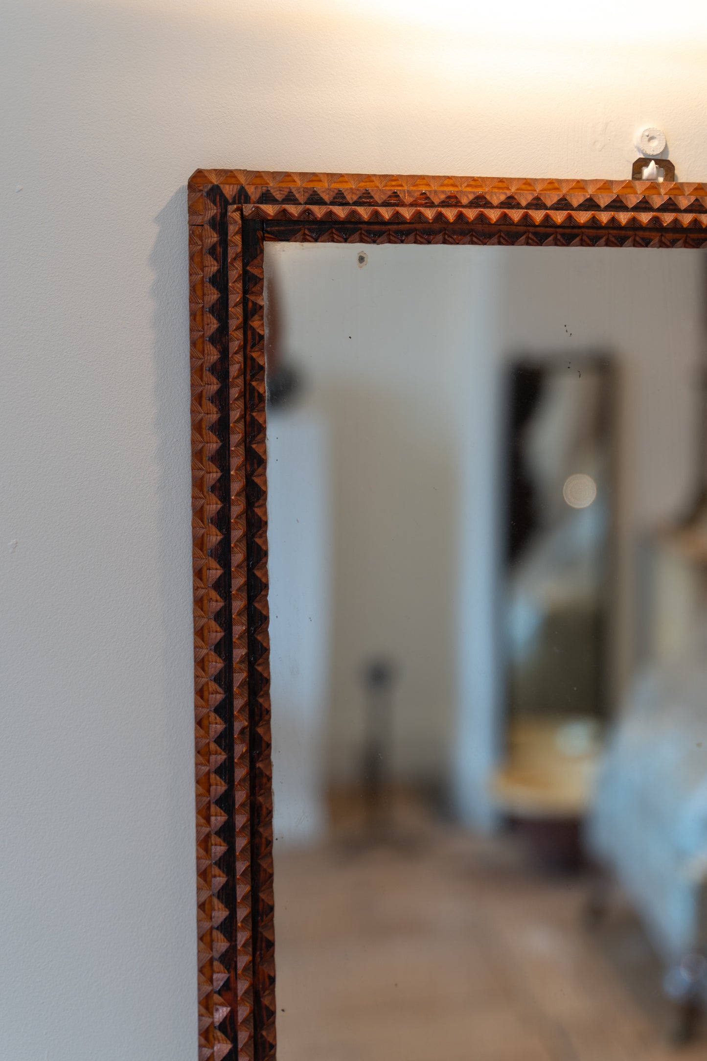 “Tramp Art” Mirror