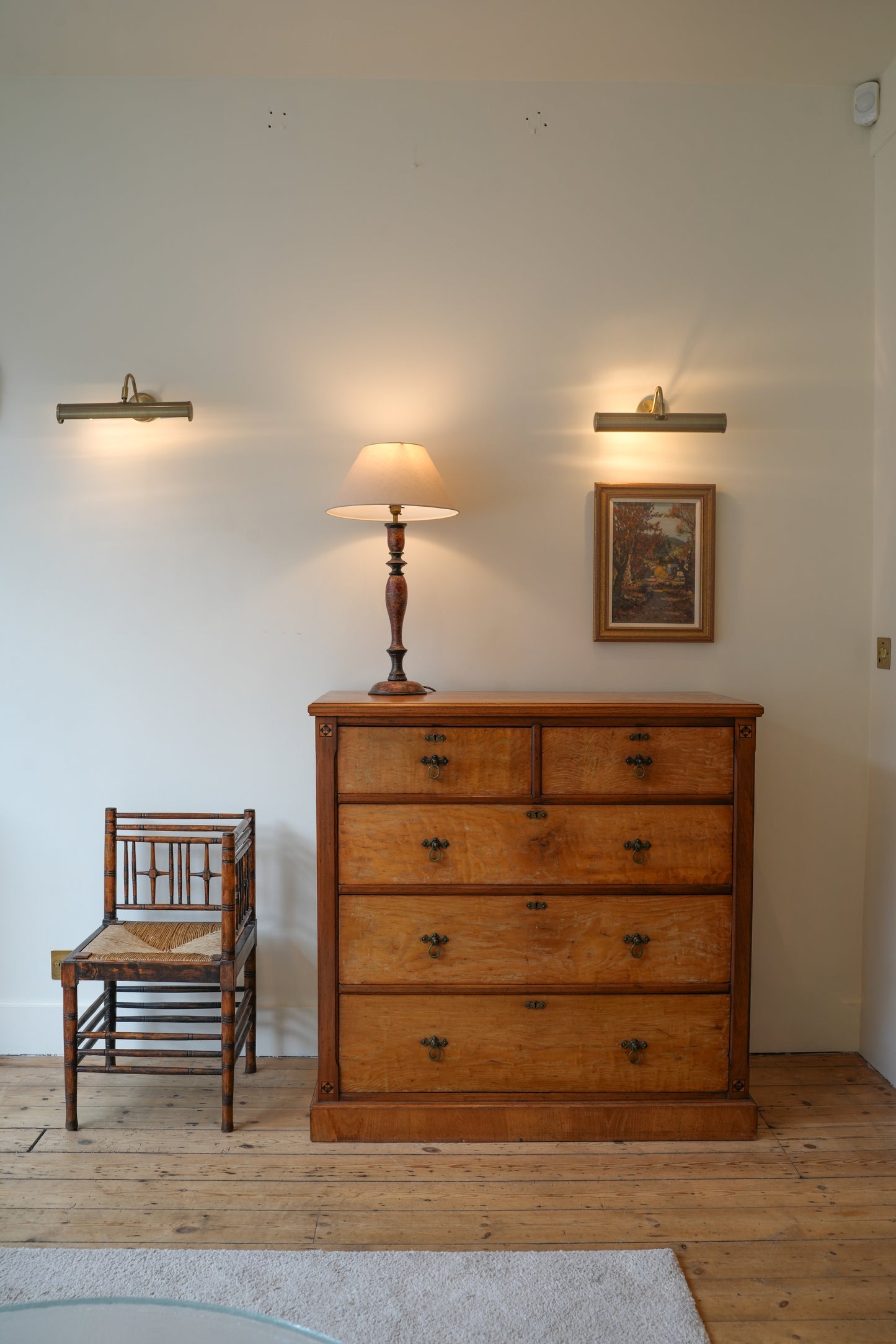 Gothic Revival Chest of Drawers, manner of Charles Bevan.