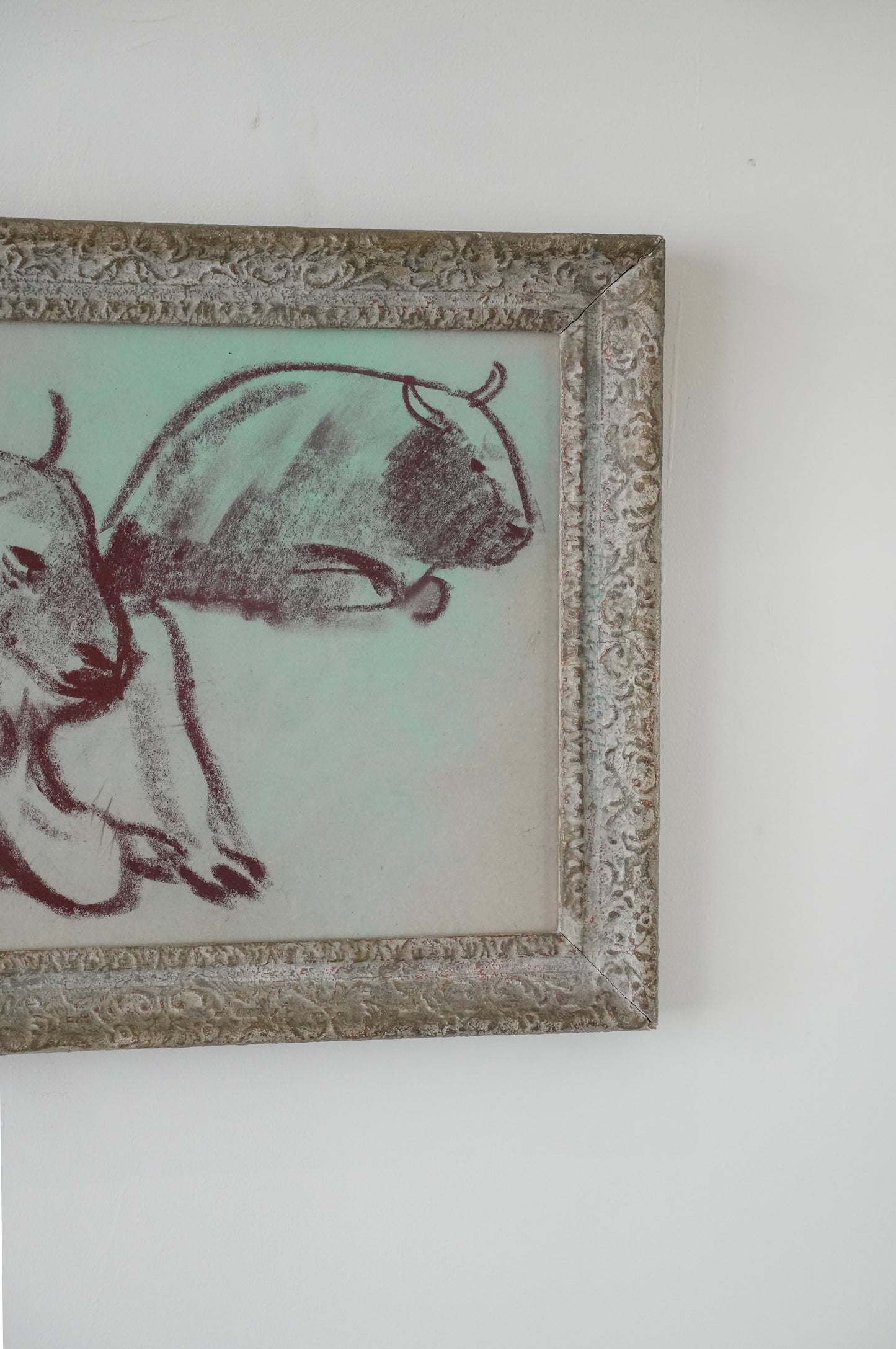 Karl May: Reclining Buffalo.