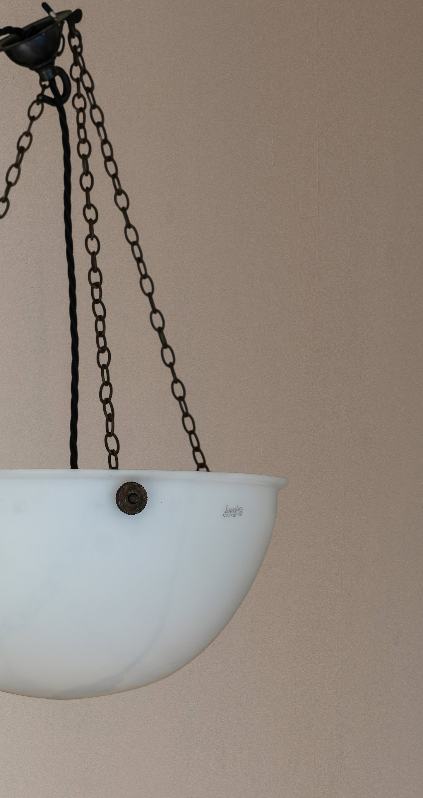 English “Superlux” Plafonnier (30 cm).