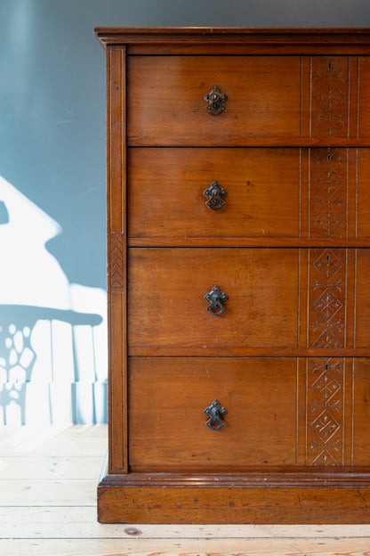 Arts & Crafts Chest Of Drawers