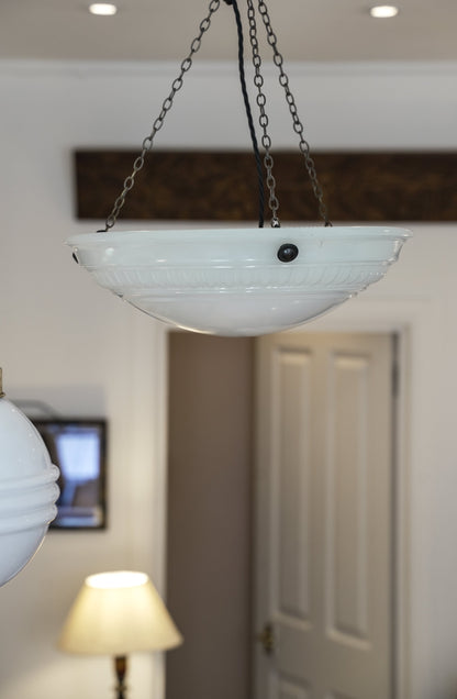 Jefferson moonstone pendant light.