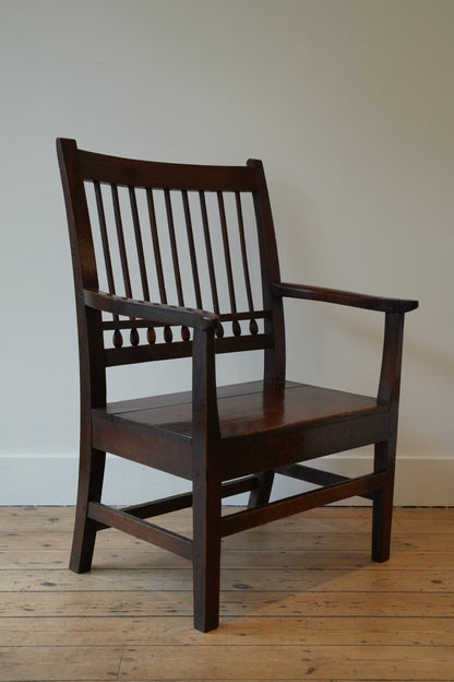 Large 18th C Welsh chair.