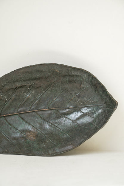 Bronze leaves