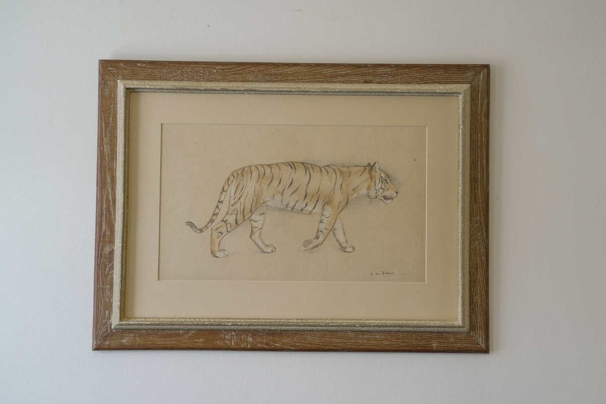 Large Walking Tiger. Stefani Melton Fisher (1894-1963).