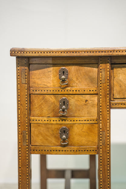 A Rare Sidney Barnsley Cotswold School Freestanding Desk (1909).
