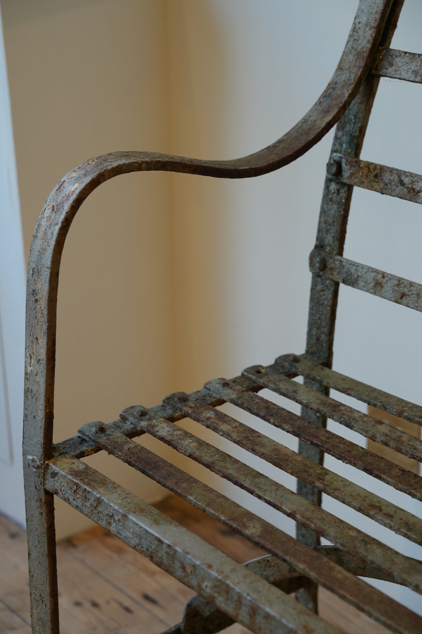 Regency Wrought Iron Garden Bench