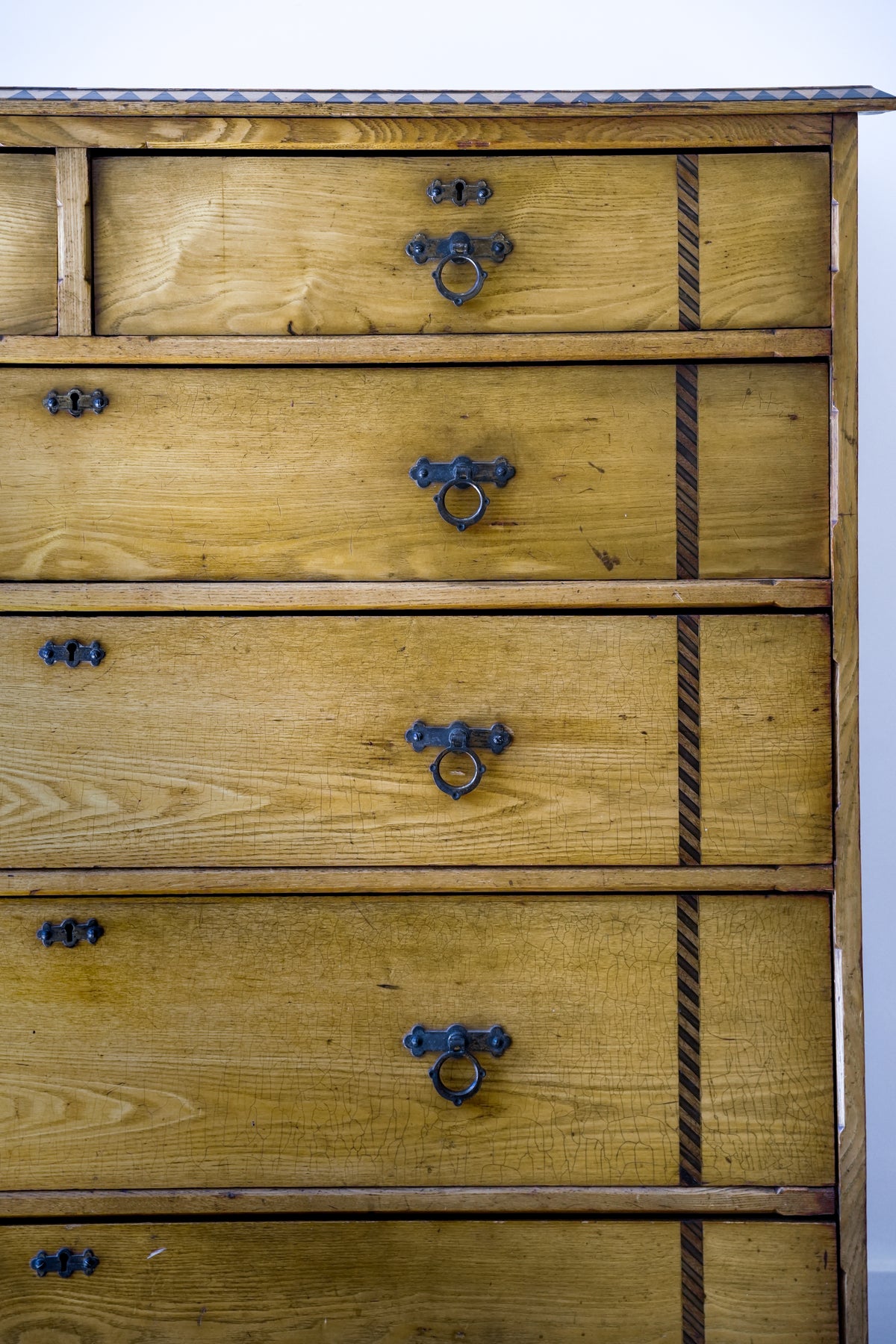Maple & Co Aesthetic Movement Chest Of Drawers.