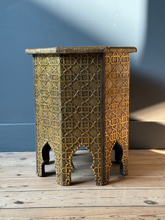 Moorish side table