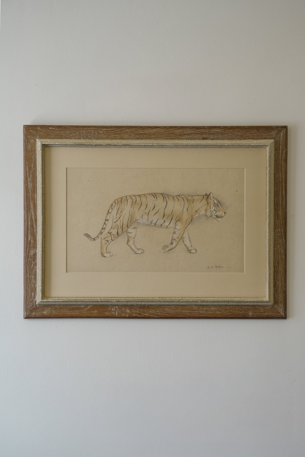 Large Walking Tiger. Stefani Melton Fisher (1894-1963).