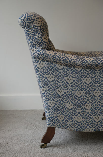 Rare 19th Century Howard & Sons armchair.