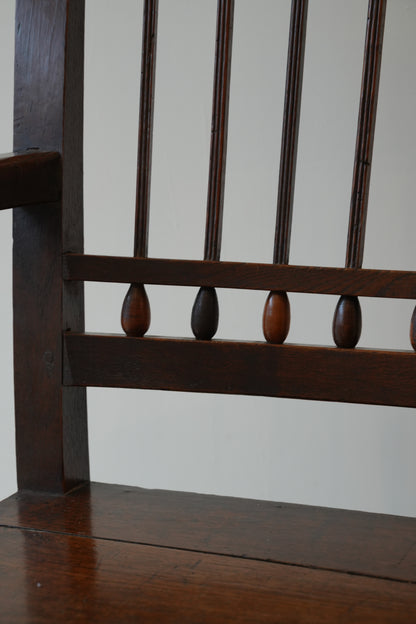 Large 18th C Welsh chair.