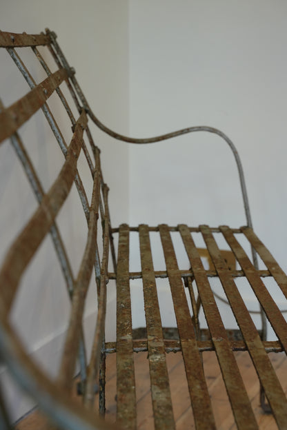 Regency Wrought Iron Garden Bench